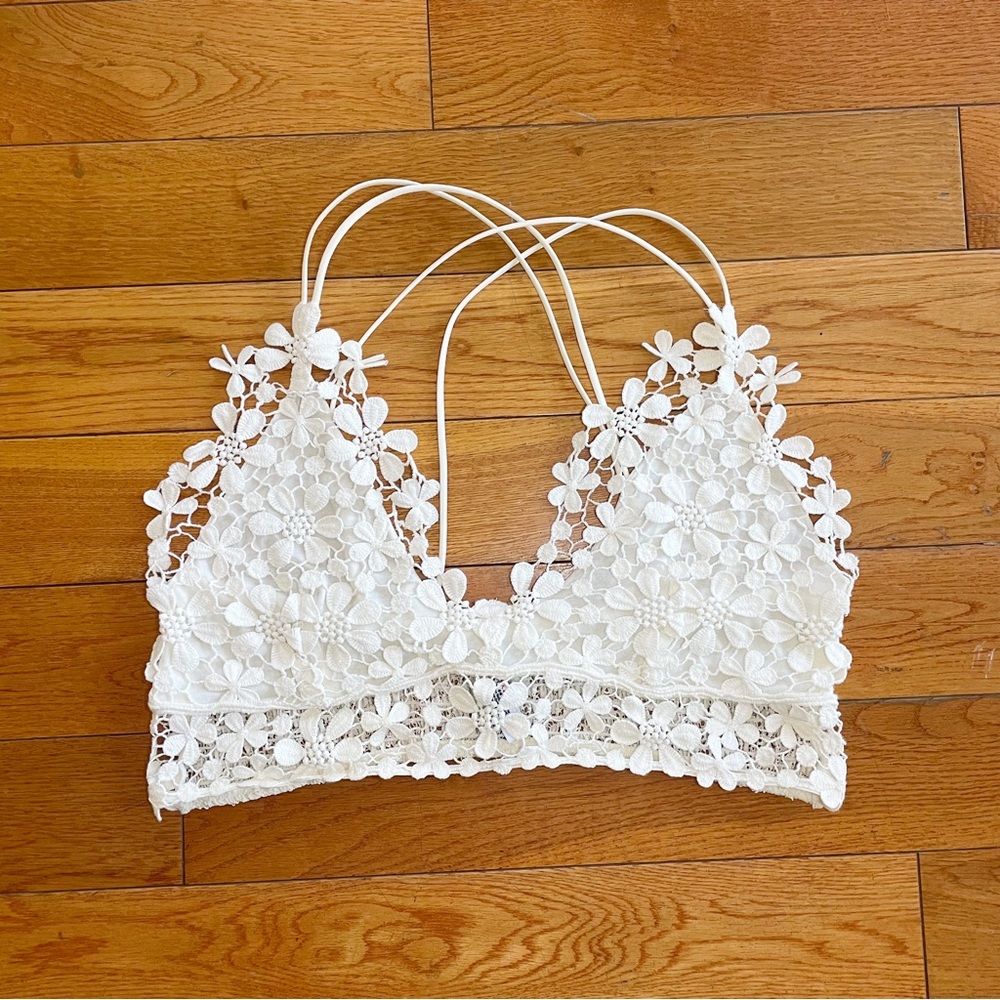 🌼 Free People Intimates, Miss Daisy Bralette, Size Large